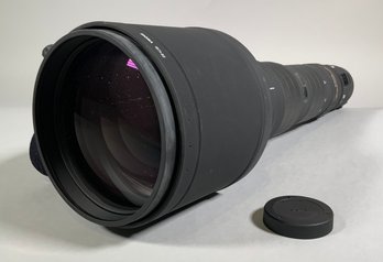 A Sigma 300-800mm F5.6 ultra telephoto