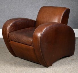 A quality contemporary brown leather  307133