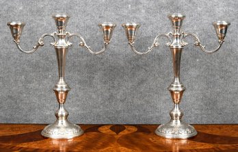 A pair of vintage sterling two