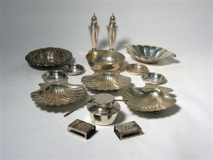 Group of sterling silver holloware 4d824