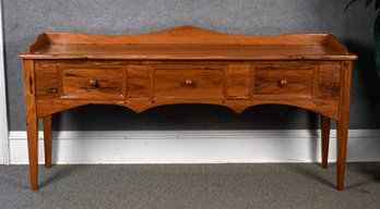 A good yellow jarrah wood sideboard 30716e