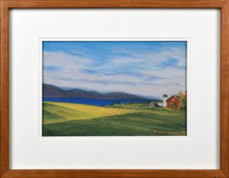 A Rebecca Gottesman pastel landscape  30718d