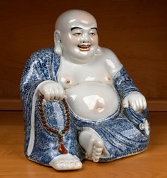 Vintage porcelain Happy Buddha