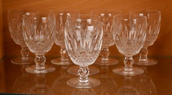 A set of eight Waterford Colleen 3071be