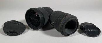 Two Sigma prime lenses, including one