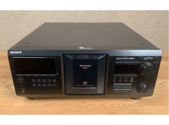 Sony CD player, 400 disc changer,