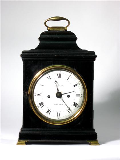 English mahogany bracket clock 4d837