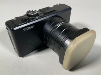 A Sigma DP2 compact digital camera with