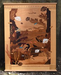 A contemporary wood panel artwork 3072bb