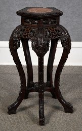 A heavily carved vintage Chinese 3072be