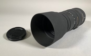 A Sigma 120-400mm F4.5-5.6 zoom lens
