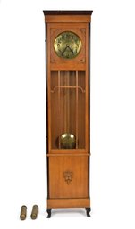 Haldo oak grandfather clock, oak