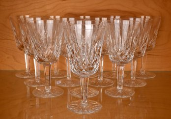 Set of 13 Waterford crystal wines  307359