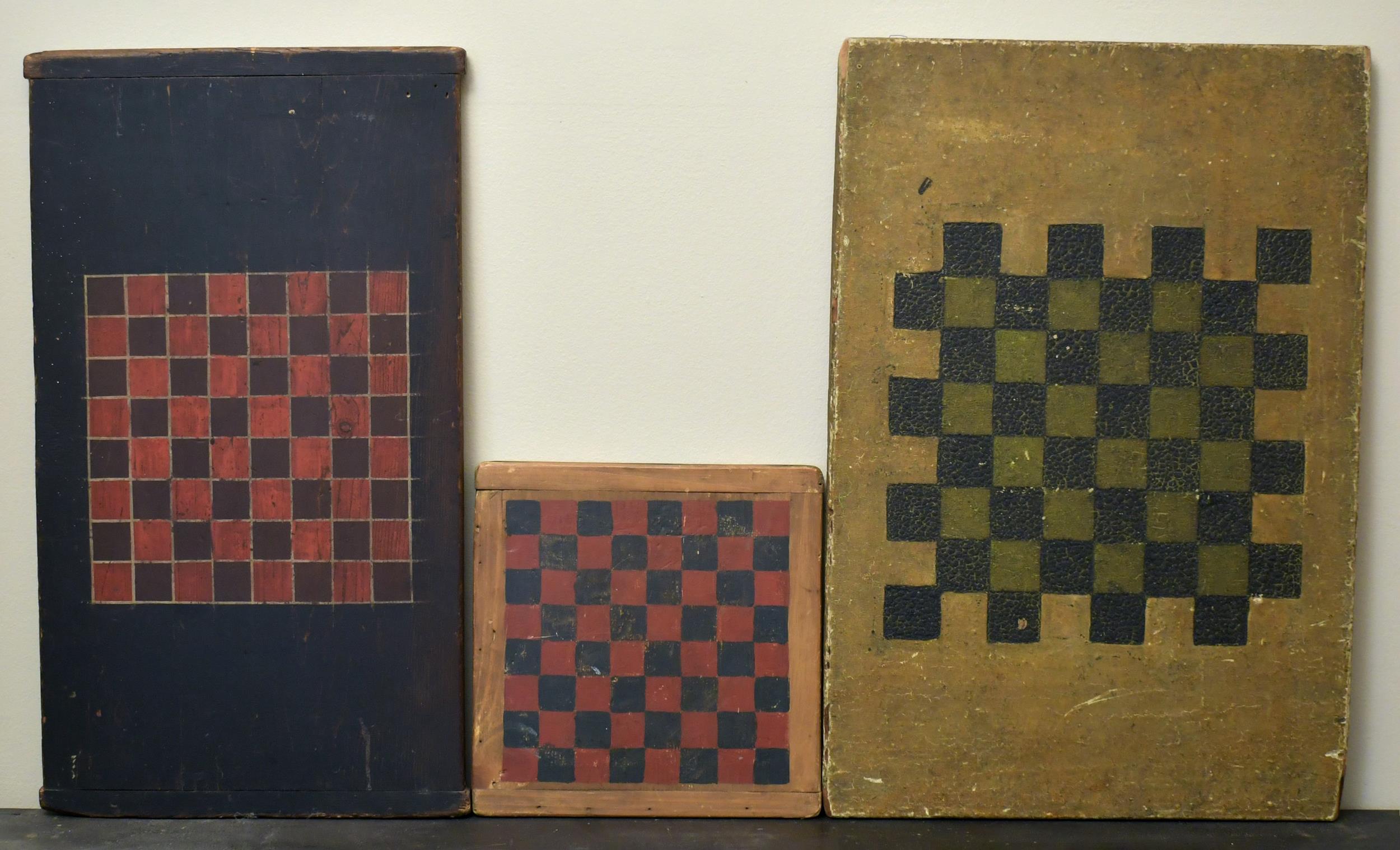 THREE ANTIQUE AND VINTAGE GAME 30741a