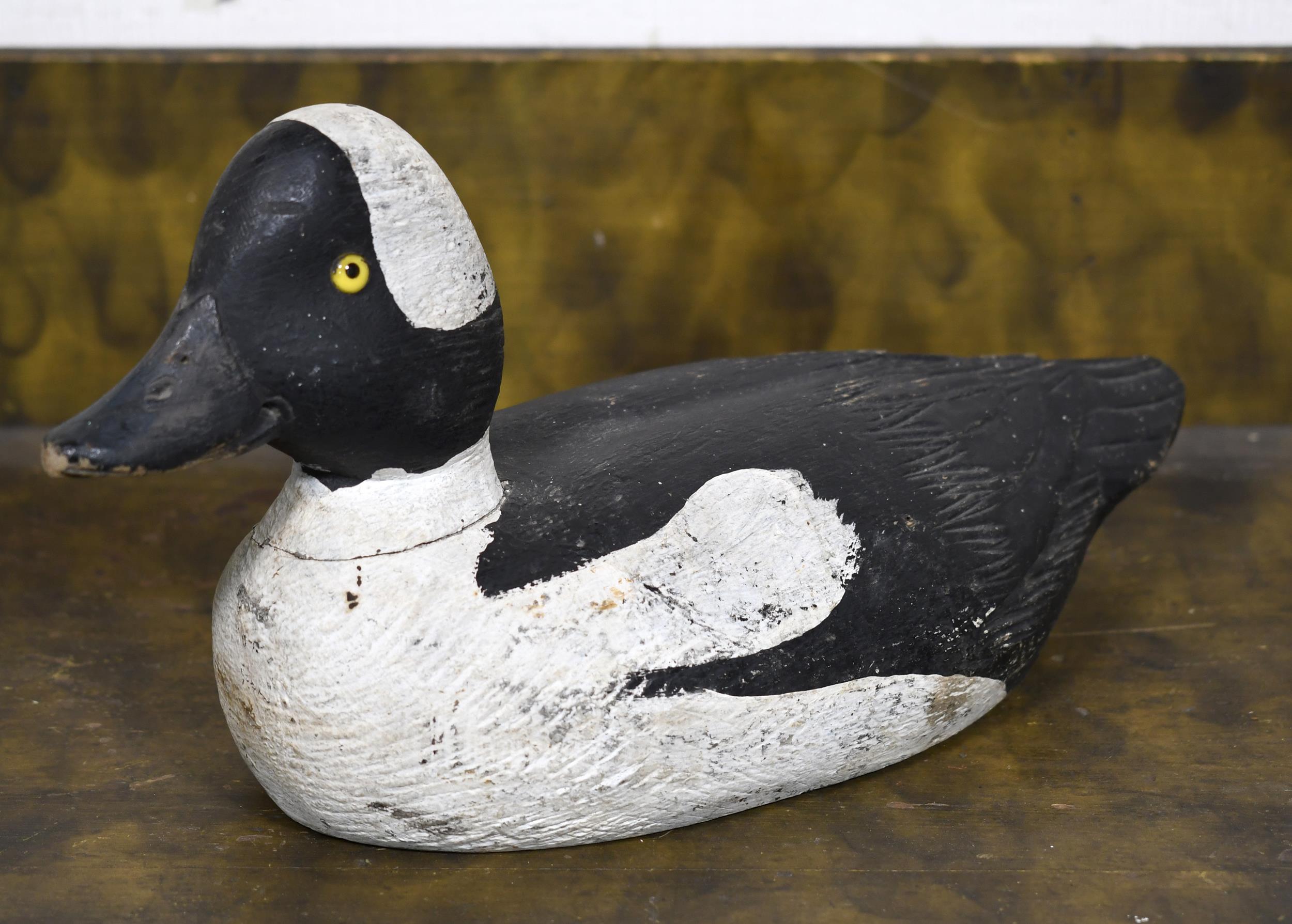 HENRY LAVIOLETTE CARVED DRAKE DUCK 30747d