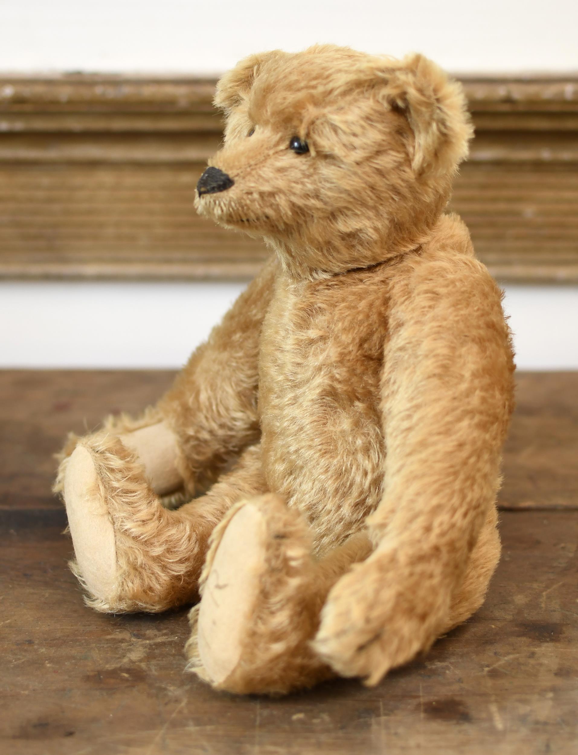 VINTAGE STEIFF TEDDY BEAR. Cinnamon