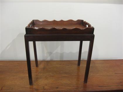 English mahogany butler s tray 4d896