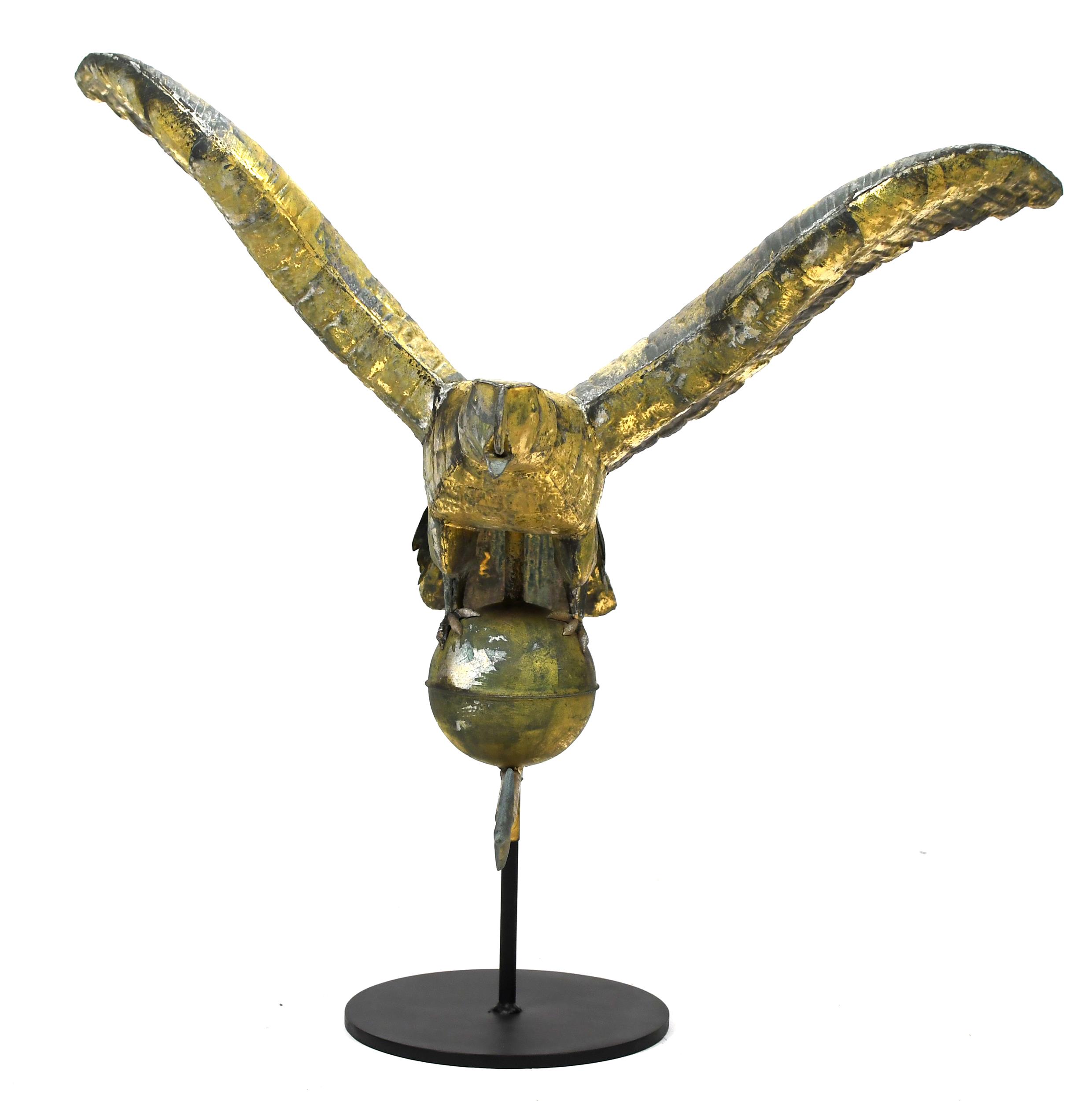 EXCEPTIONAL LARGE 19TH C. EAGLE