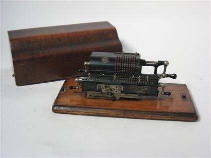 Early calculator by Brunsviga 