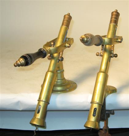 Two Merritt brass table model wine 4d8af