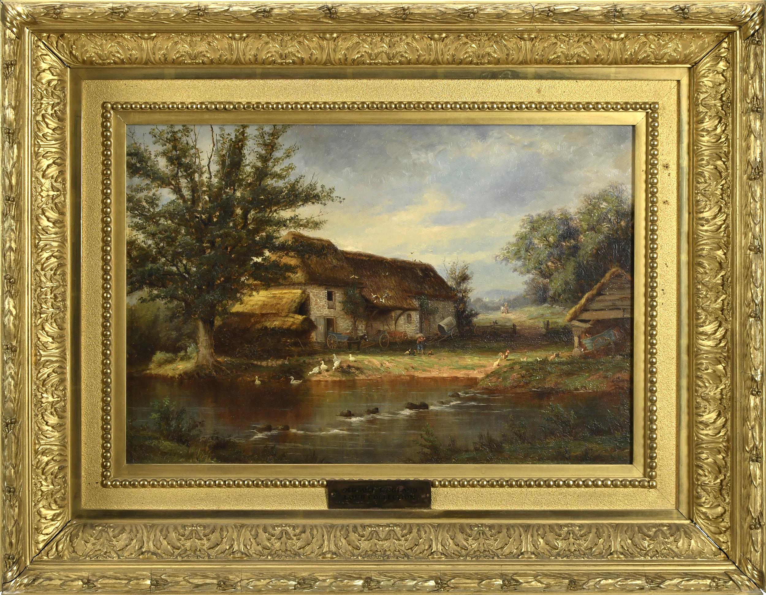 CHARLES F PIERCE OIL FARM SCENE  307778