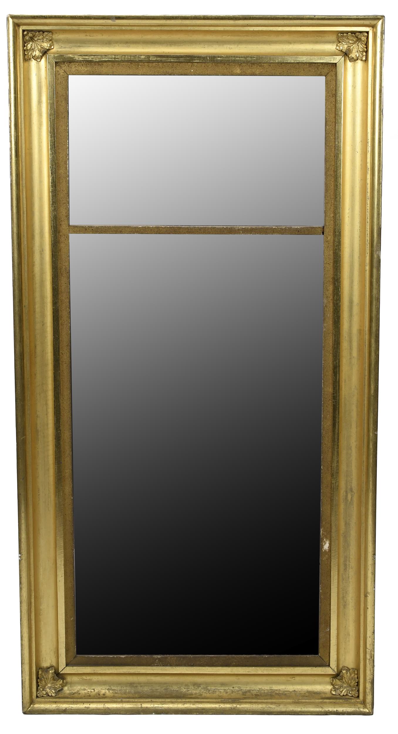 CA 1830 S AMERICAN GILT WALL MIRROR  307791