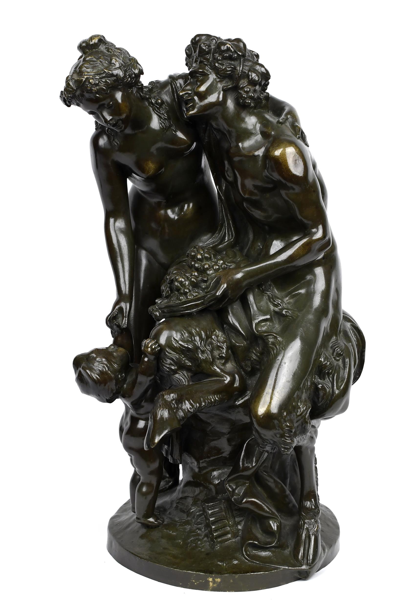 AFTER MICHEL C CLODION BRONZE  3077c2