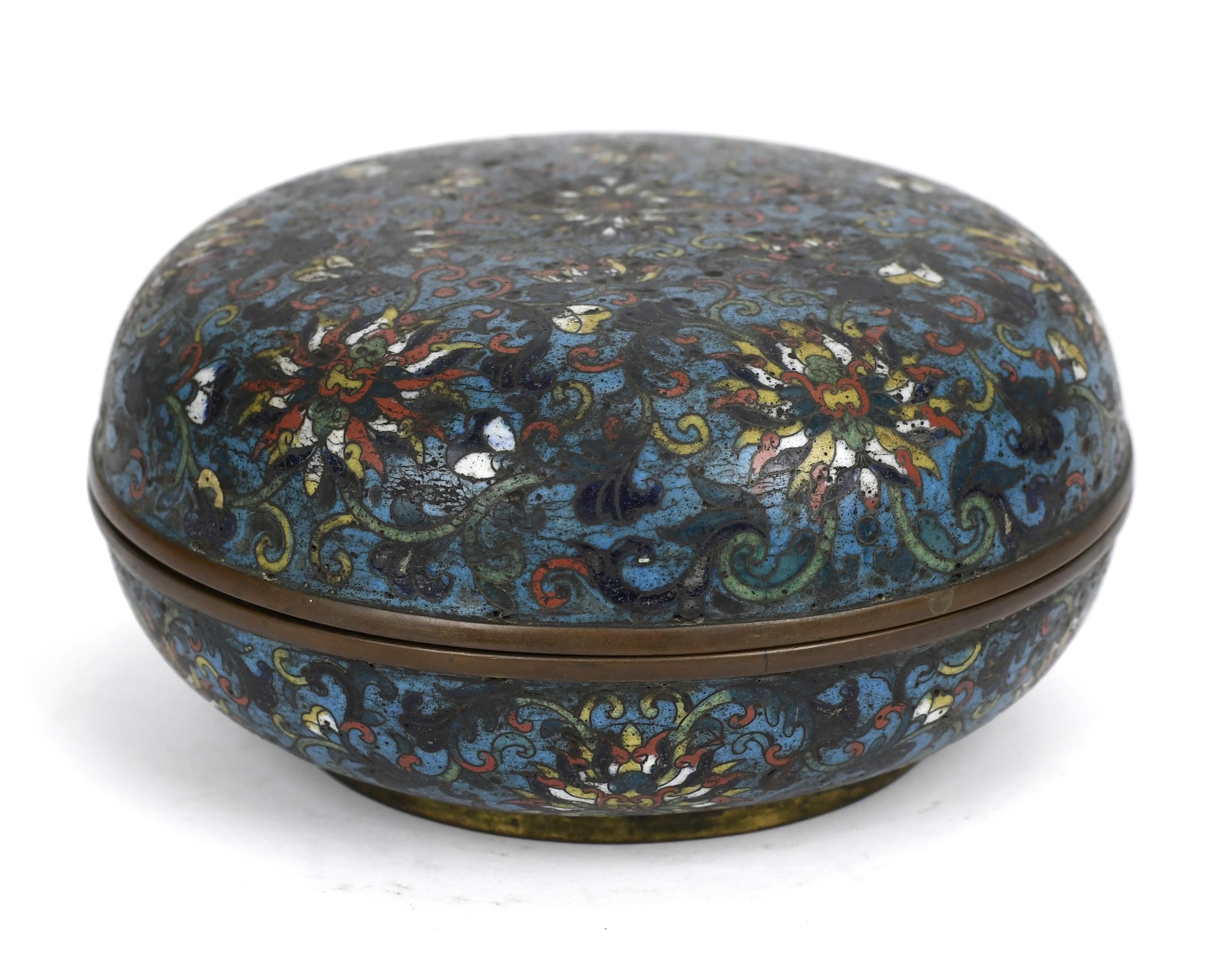 18TH C CHINESE CLOISONN COVERED 307803