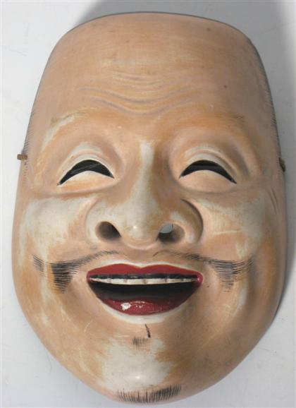 Japanese Noh mask early 20th 4d8ce