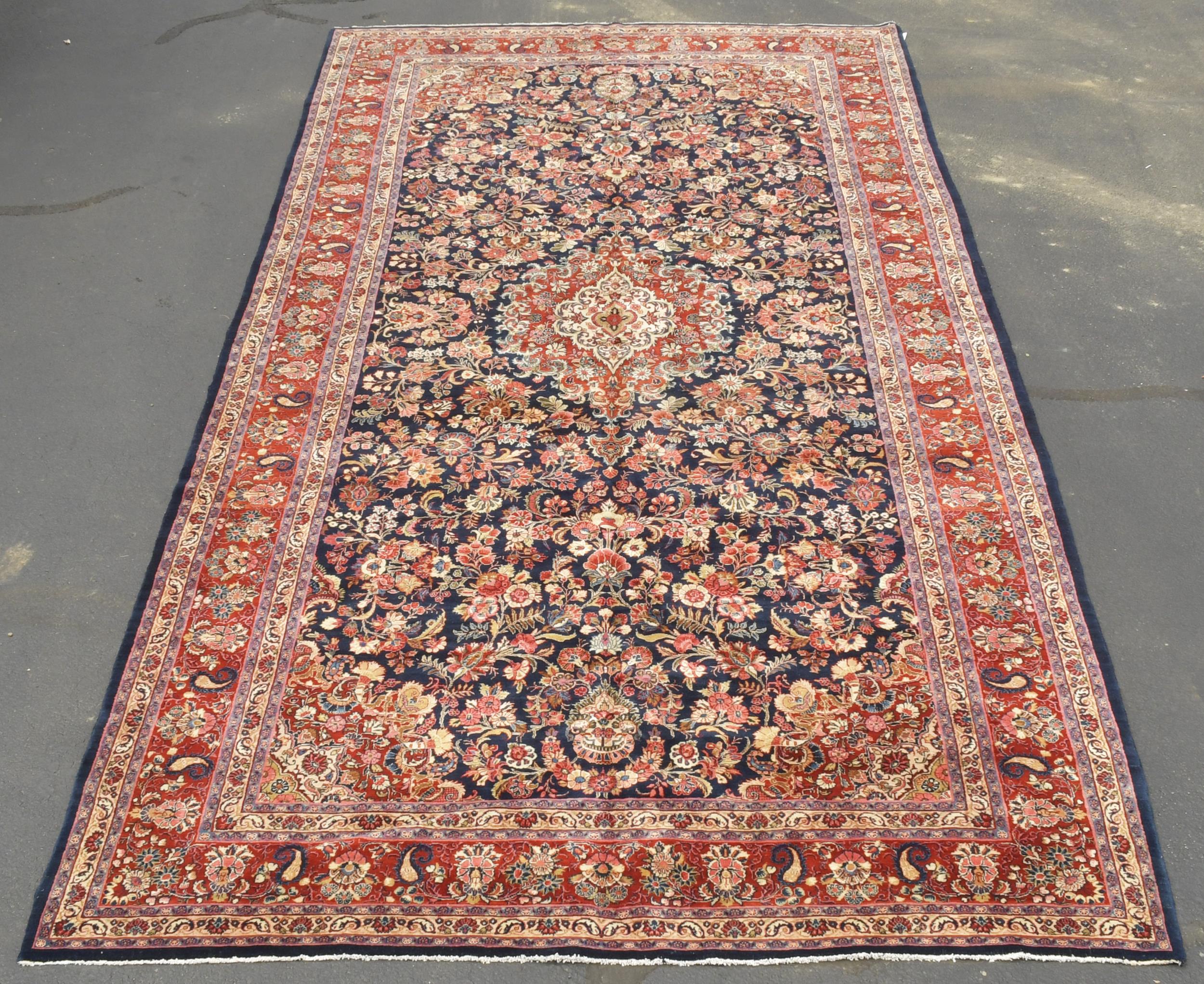 VINTAGE PERSIAN ROOM SIZE RUG  30782c