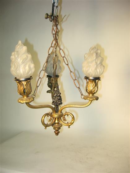 Classical 3 light fixture    With