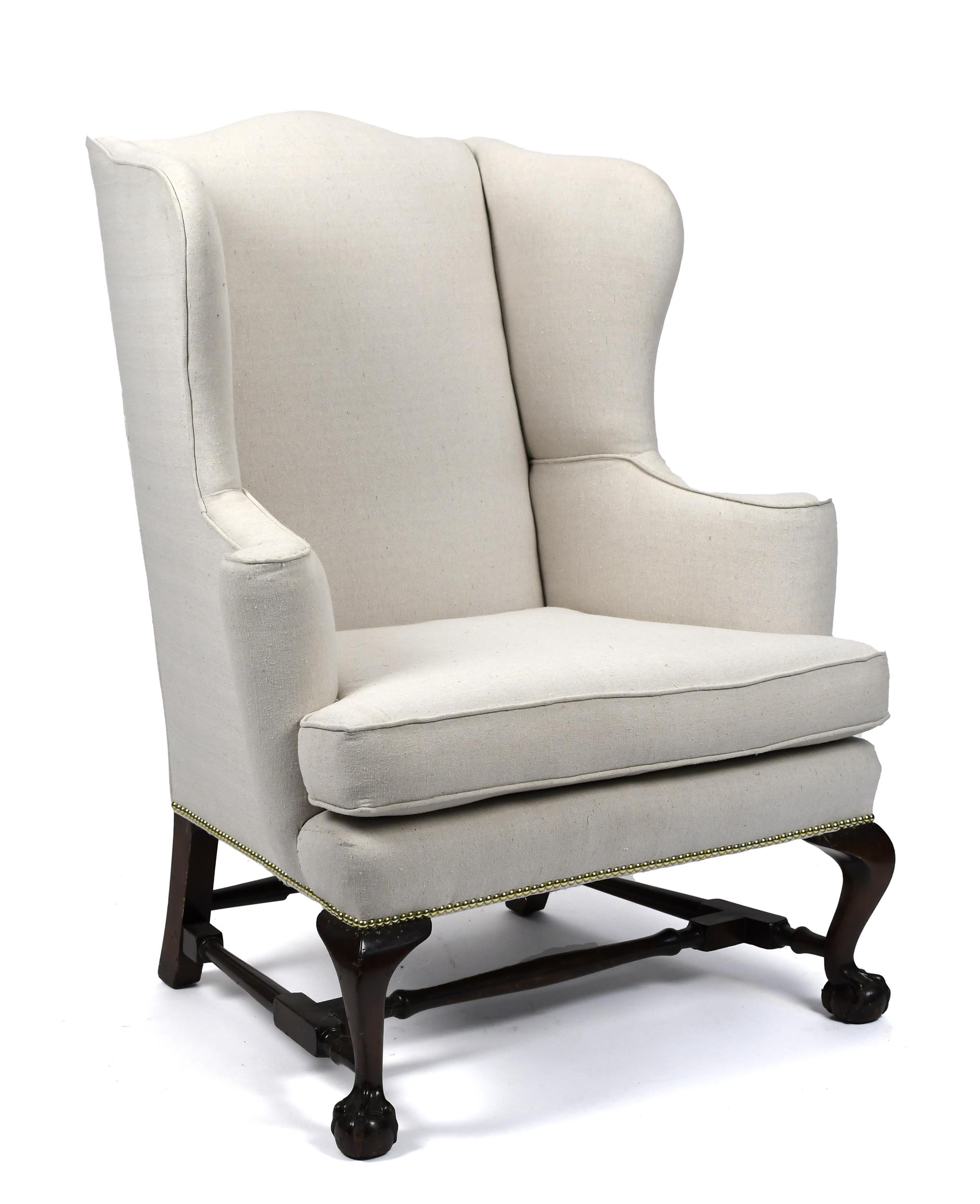 GOOD BOSTON CHIPPENDALE STYLE WING 307962