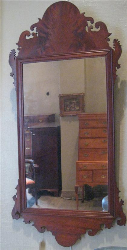 Late Chippendale mahogany looking