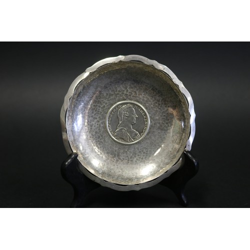 M Theresia 1780 coin set dish,