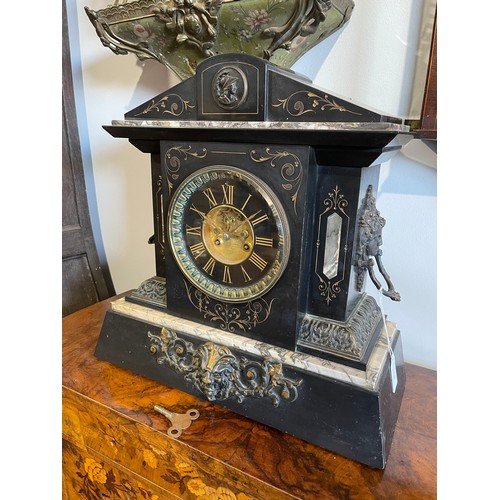 A late 19th Century French clock