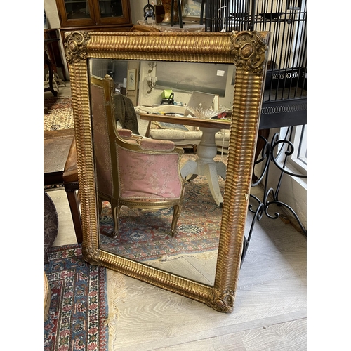 Antique French rectangular gilt