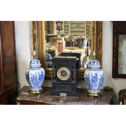 Pair of Chinese porcelain blue 3081df