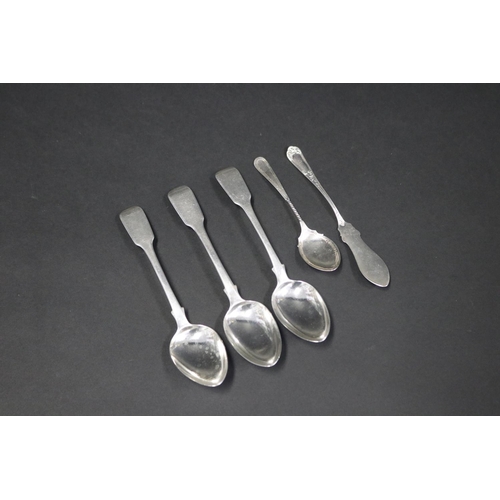 Three antique Victorian sterling