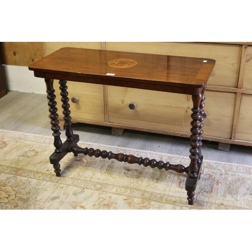 Antique Victorian inlaid rectangular 30829e