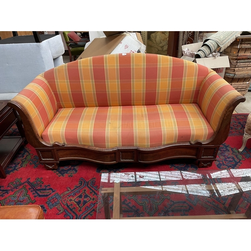 Antique French Louis Philippe settee,