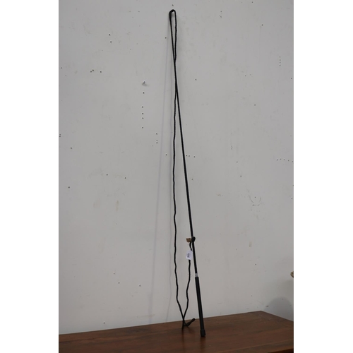 Horse hair carriage whip, approx