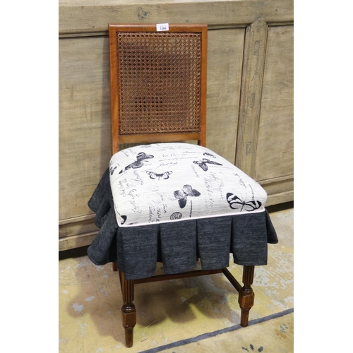 Newly upholstered cane back bedroom 3082f3