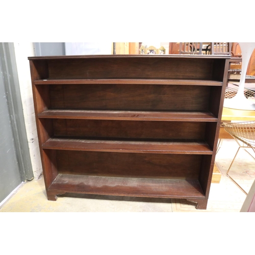 Cedar open shelf bookcase approx 308350