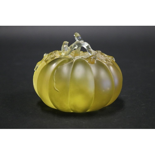 New Workshop Chinese glass pumpkin 3083d4