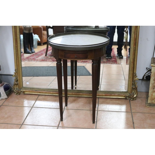 Vintage French marble topped briolette 30840d