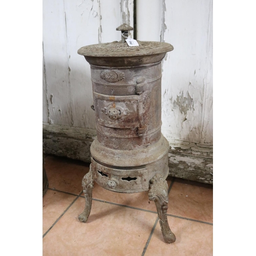 Antique French cast iron wood fired 308416