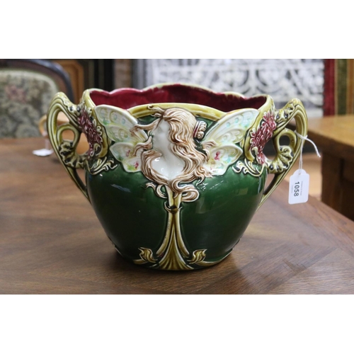 Antique French Majolica Art Nouveau