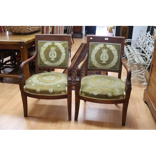 Pair of antique French Empire style