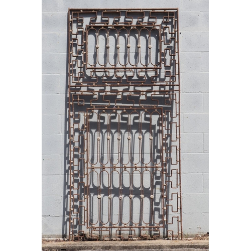 Large French wrought iron panel  30848a