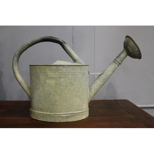 French gal metal watering can,